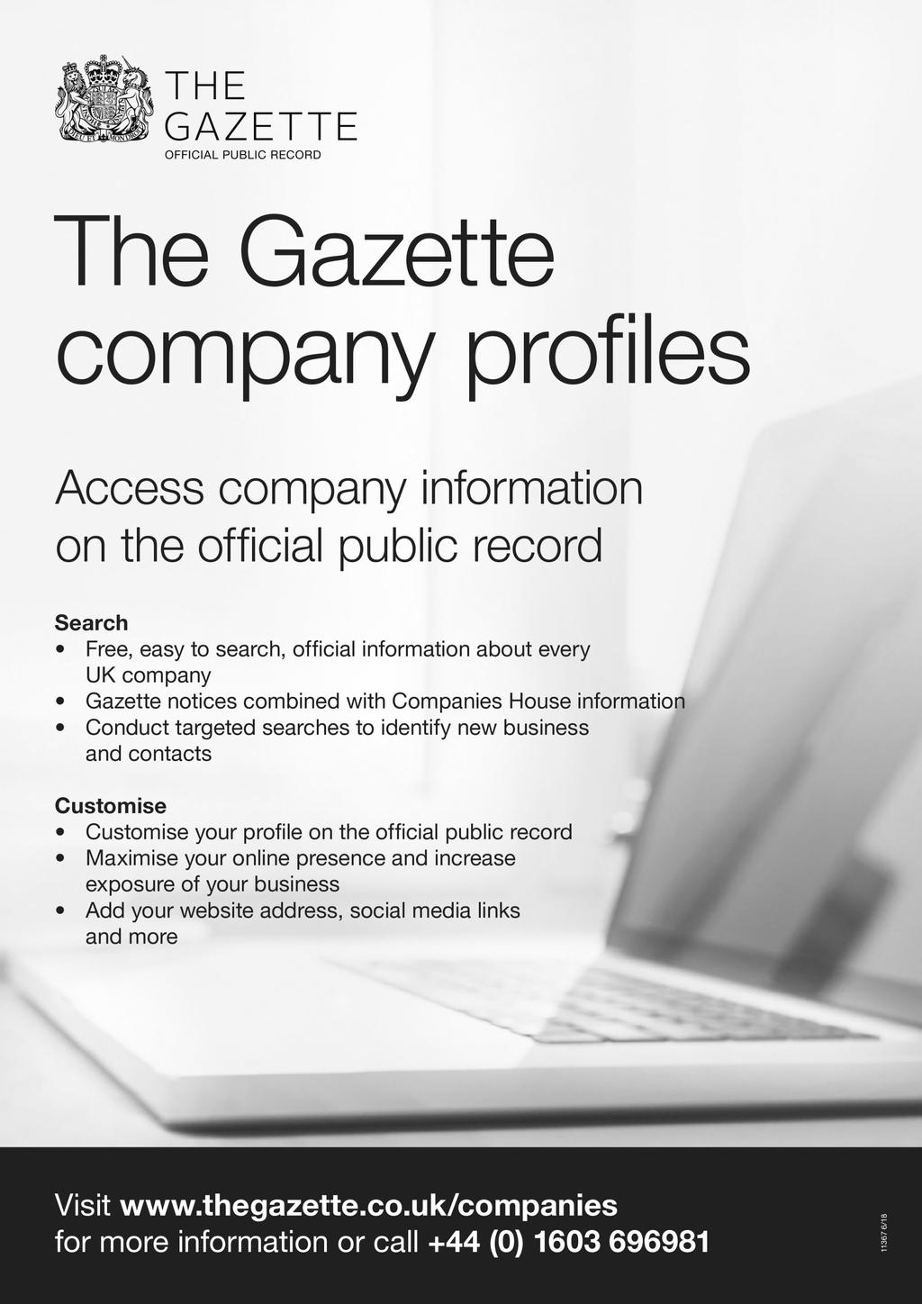 ALL NOTICES GAZETTE CONTAINING ALL