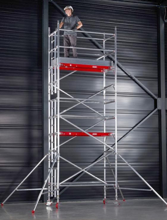 ACCESS EQUIPMENT Single Width Access Tower The single width access tower is designed for small and awkward places.