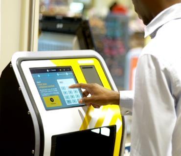 Delivering innovation Digital banking TYME, CBA s wholly owned financial services technology company in South Africa, has developed a kiosk which can onboard new customers through biometric