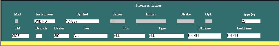 The window will show details of five best sell orders of the asset requested by the user Invocation User can invoke