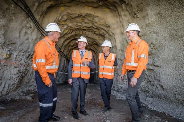 interconnected underground mine / Decline development underway, >120 metres progressed /