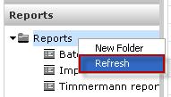 Reports Tab Search All Subfolders You can now search across all subfolders, rather than only being able to search the subfolder that is currently open.