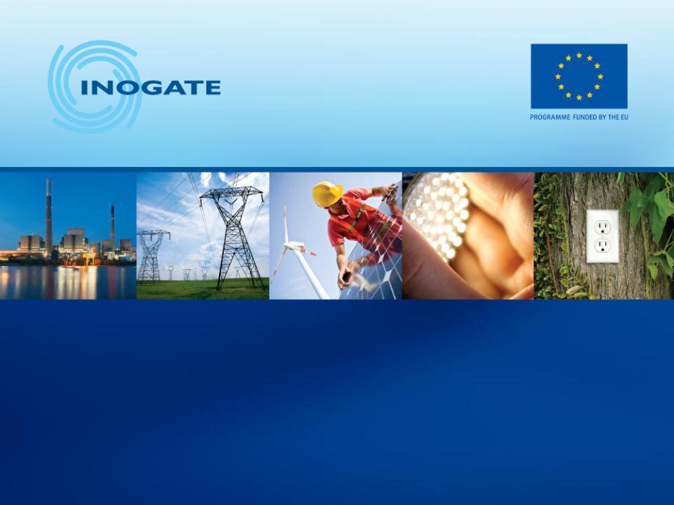 "INOGATE Technical Secretariat & Integrated Programme in support of the Baku Initiative and the Eastern