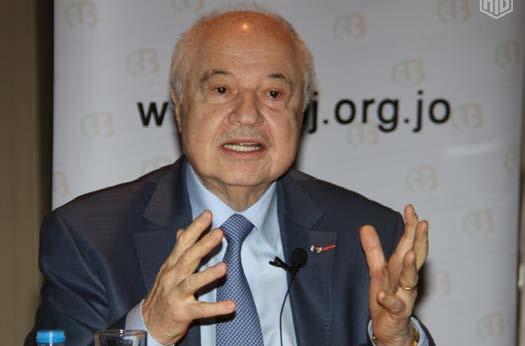Abu-Ghazaleh: The Hashemite Vision Enabled Jordan to be Ranked 1 st at Regional Level in Combating Money Laundering and Financing of Terrorism Index AMMAN - HE Dr.