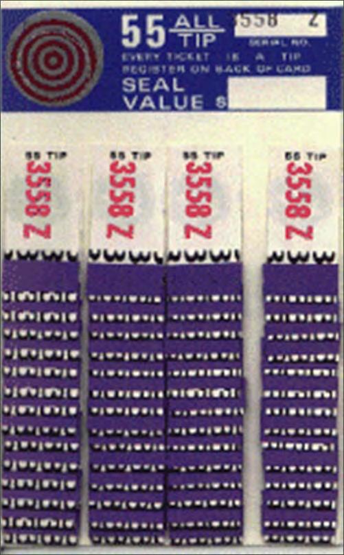 PULL-TABS (CONTINUED) Winning pull-tabs should be perforated, punched or marked when redeemed.