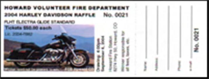 Two types: Regular Raffle RAFFLES May be conducted by any licensed eligible organization.