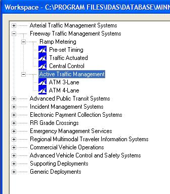 Each of the first three spreadsheets were updated to incorporate ATM 3-Lane and ATM 4-Lane components to the model.