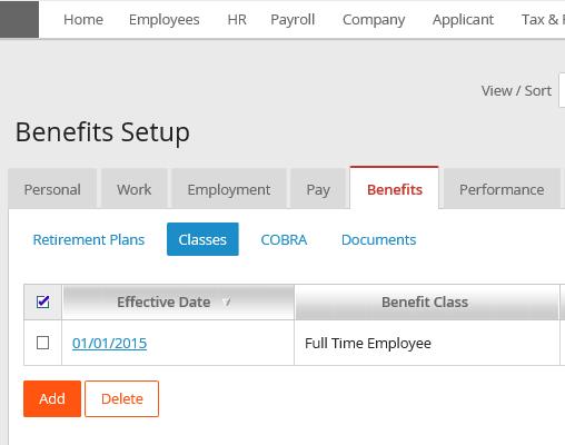 New hire templates have been updated with required fields needed for a record to load into Web Benefits (Name, SSN, EE ID, DOB, Gender, Address, Benefit Class, and Benefit Class Effective Date are