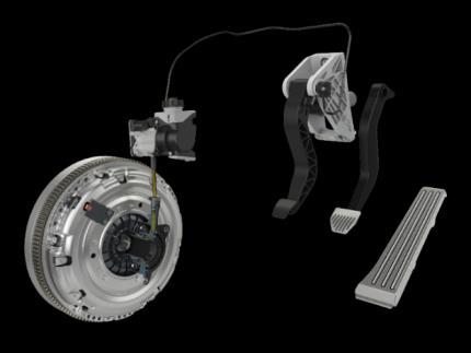 strategy E-Clutch as an affordable hybridization of manual transmission; provides benefits with regard to driving comfort, clutch misuse protection and fuel consumption (by sailing functionality)