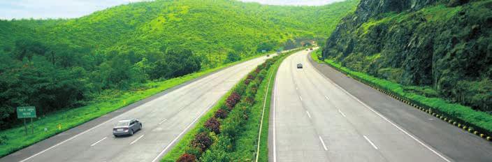 Corporate Overview Statutory Reports Financial Statements Mumbai to Pune Expressway Mumbai-Pune Expressway A very busy road corridor, part of the Golden Quadrilateral on the Mumbai- Bangalore-Chennai