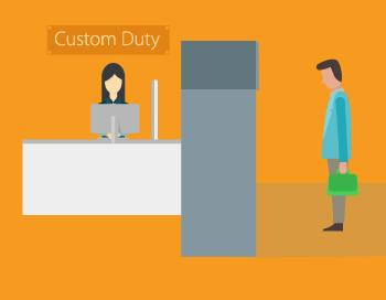 CUSTOMS DUTY Duty or tax, which is levied by central govt. Collected from the importer or exporter of goods.