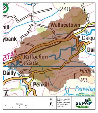Dailly (Potentially Vulnerable Area 12/17) Local Plan District Local authority Main catchment Ayrshire South Ayrshire Council Water of Girvan Background This Potentially Vulnerable Area is located in