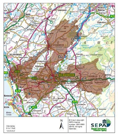 River Irvine and Annick Water catchments (Potentially Vulnerable Area 12/06) Local Plan District Local authority Main catchment Ayrshire East Ayrshire Council, East Renfrewshire Council, North