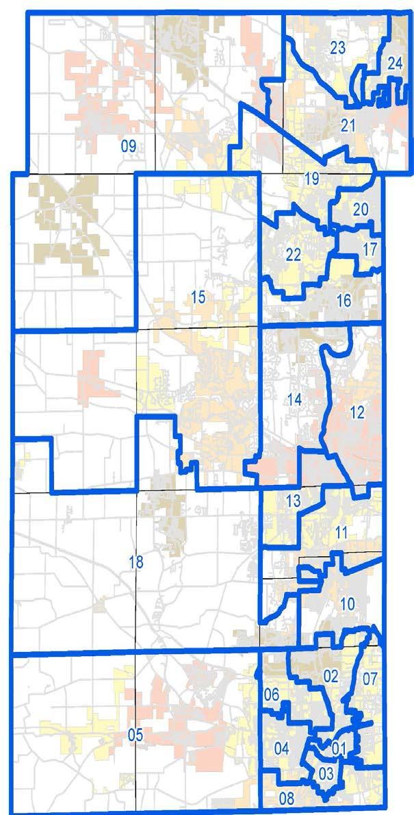 KANE COUNTY BOARD MEMBERS BY DISTRICT (as of NOVEMBER 30, 2014) KANE COUNTY BOARD MEMBERS Christopher J.