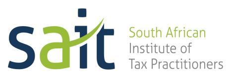 Partner South African Institute of Tax Practitioners 0824590495 DQP