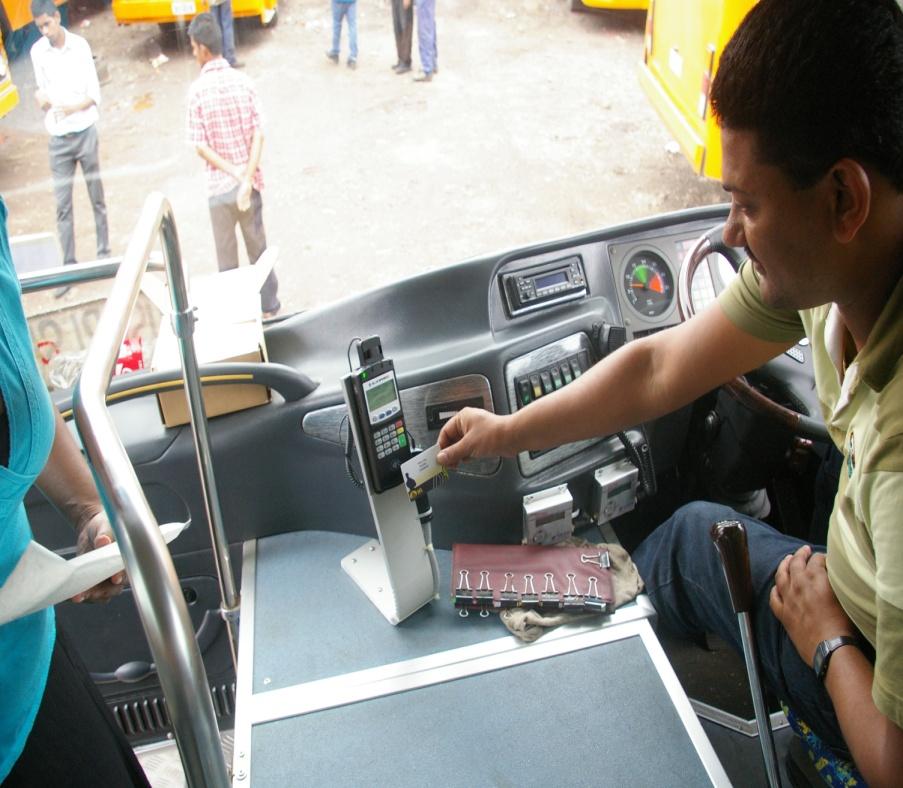 Bus Fare e-ticket Project This is a PPP project where bus companies are installing