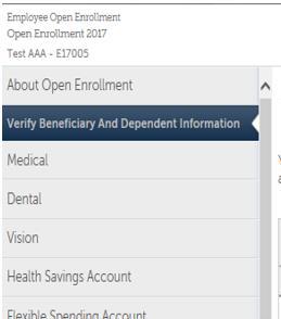 ADDING A DEPENDENT/BENEFICIARY To add a dependent or beneficiary click on the add button Complete all the required information for the new dependent. Click on the save button.