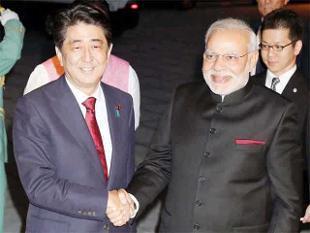 security partnership over the next five years. Modi announced that Japan would nominate two persons to the special management team under the Indian PMO to facilitate investment proposals from Japan.