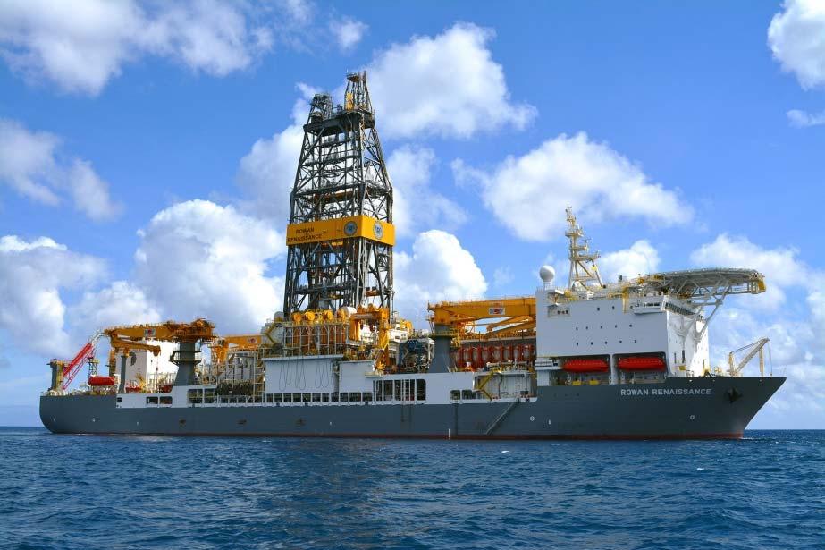 2 Rowan Ultra-Deepwater Drillships are Best in Class Best In Class Features Two seven-ram BOPs Equipped for 12,000 ft water depth 1250 ton hook load DP-3 compliant with retractable thrusters Five mud