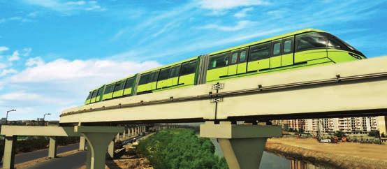 Infrastructure IC L&T is constructing India s first monorail corridor in Mumbai India s commercial capital.