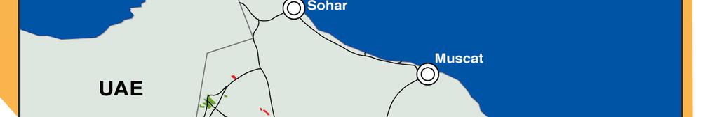 Oman Qarn Alam 956,000 acre EPSA, Onshore Central Oman Harvest is operator with 100% WI