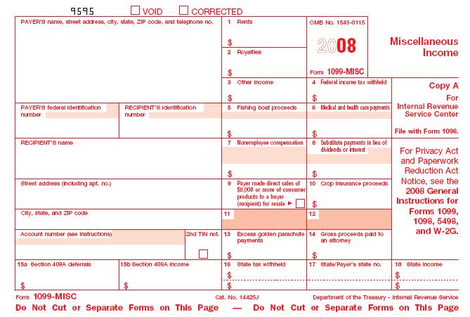 Understanding 1099 Form Samples Chapter 10 1099-MISC Form This section provides a sample of the 1099-MISC form, which is used to report miscellaneous income.