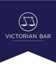 THE VICTORIAN BAR INCORPORATED LEGAL PROFESSION