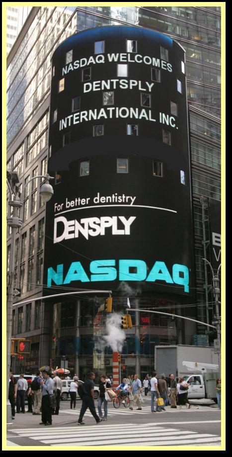About DENTSPLY International Leading professional dental consumables company $3 billion in revenue Broad consumables portfolio: recurring revenue Global Infrastructure Sales in more than 120