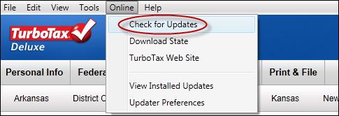 Pennsylvania Amend Instructions: NOTE: If you used TurboTax CD/Download product to