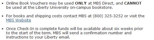 You may need to purchase the materials through the oncampus LU bookstore (Tip: