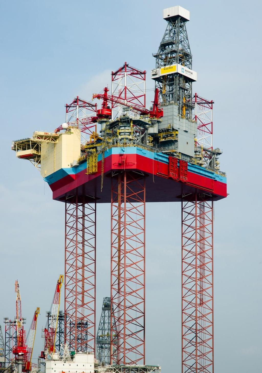 XLE-4 Customer: BP page 9 Country: Norway Contract value: USD 812m Duration: Five years Newbuild programme Maersk Drilling will take