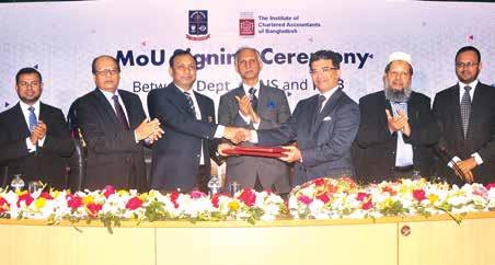 DU and ICAB sign MoU to Allow Subjects Waiver for AIS Students The Institute of Chartered Accountants of Bangladesh (ICAB) and AIS Department of the University of Dhaka signed a Memorandum of