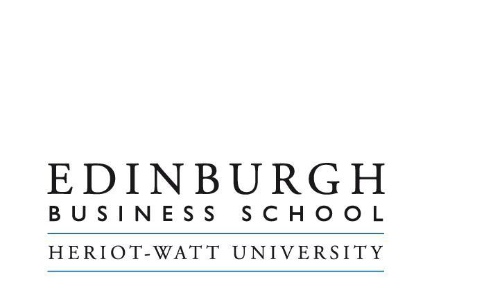 Edinburgh Business School Terms and Conditions For