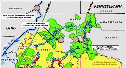 ANTERO MIDSTREAM VALUE CREATION OPPORTUNITY A unique opportunity as most Appalachian core acreage is already dedicated to third party midstream providers Acquisition increases Antero Midstream