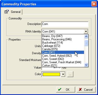 2. In the Field Properties screen: a. On the General tab, enter the Tillable acres. This data item will be exported to the XML Export option only it is not submitted to Great American Insurance. b. Select the Info tab and then select the State and County where the field is located.