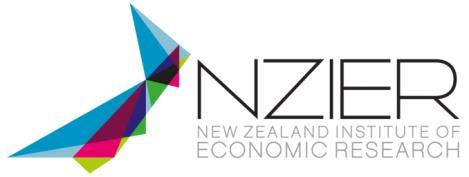 NZ Institute of Economic Research (Inc) Media release September Consensus Forecasts NZIER Consensus Forecasts shows a softer growth outlook The latest NZIER Consensus Forecasts expects a slight