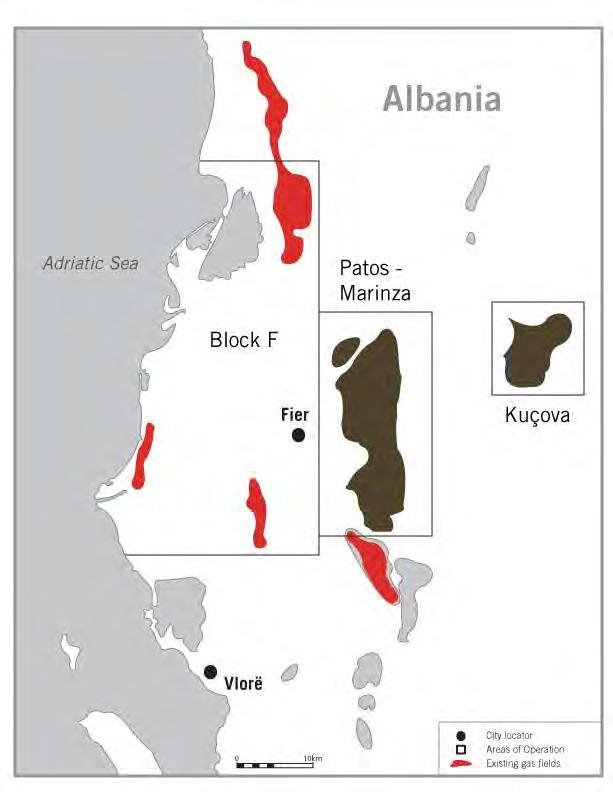 Asset Overview Albania, Europe Patos-Marinza Oilfield 5.7 billion barrels OOIP
