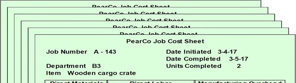 2-36 Job Cost Sheets: A Subsidiary Ledger All of a company s job cost sheets