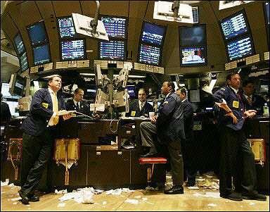 The New York Stock Exchange (NYSE) handles