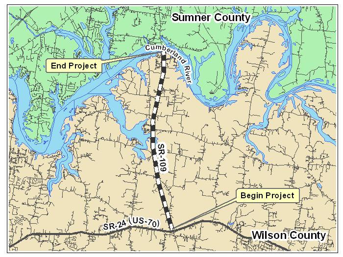 Fiscal Years 20082011 Transportation Improvement Program TIP # 200972035 TDOT PIN # Improvement Type Road Widening Lead Agency TDOT County Wilson Length 7.
