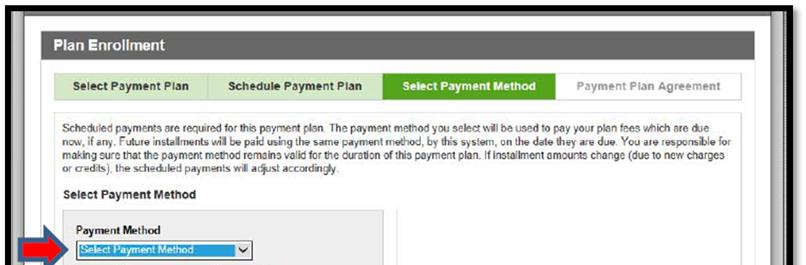 Payment plans recalculate each morning, and payment amounts will