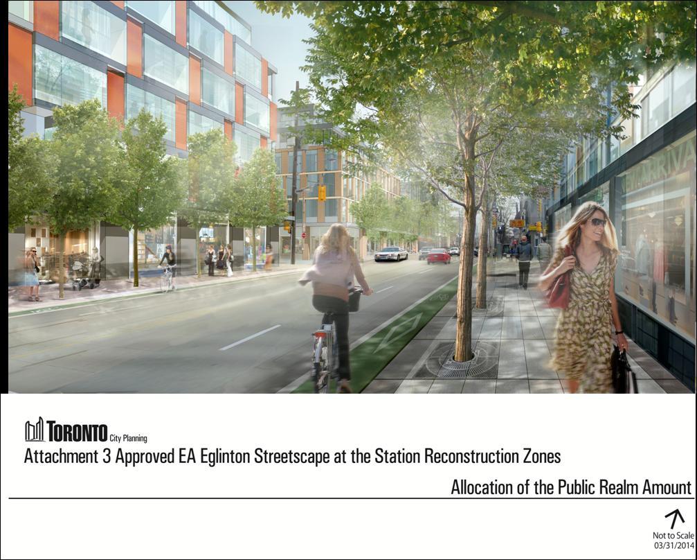 Attachment 3: Approved EA Eglinton Streetscape at the Station Reconstruction