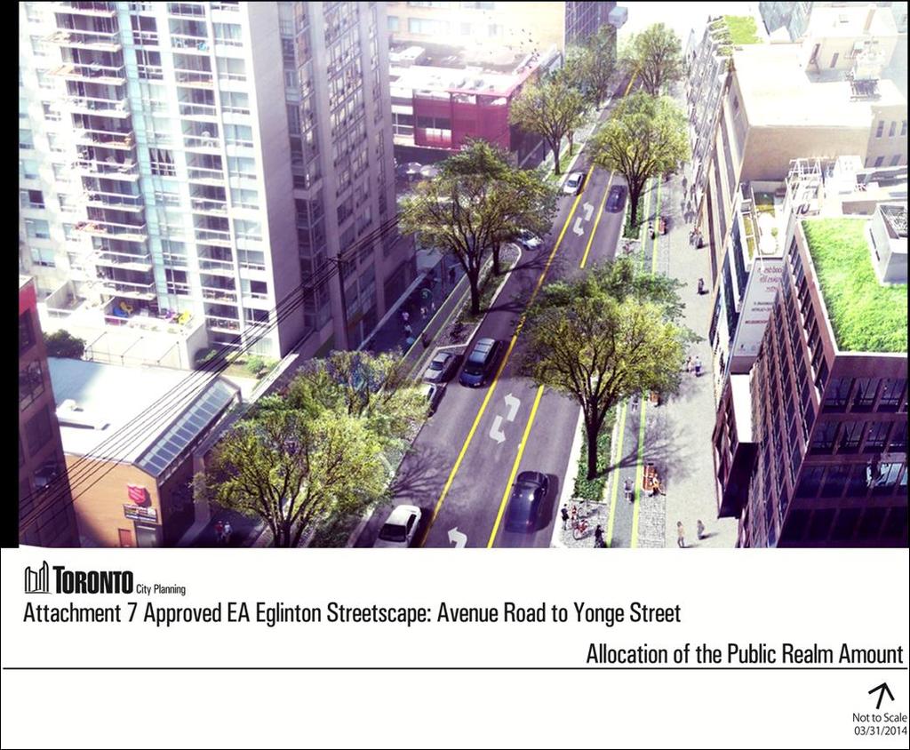 Attachment 7: Approved EA Eglinton Streetscape Avenue Road to Yonge Street