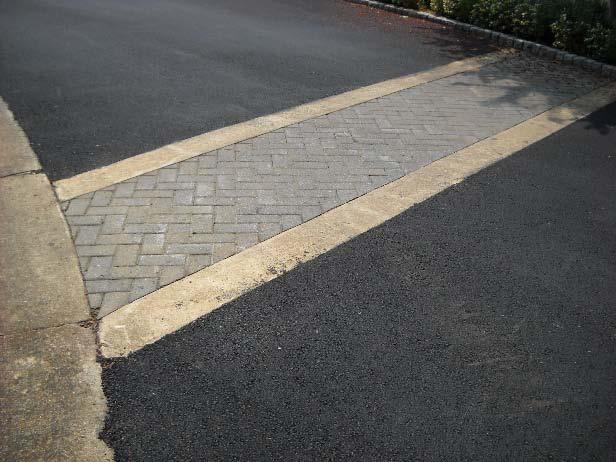 The overall condition of the unit pavers is very good with very limited defects. The following are examples of defects which affect pavers, provided for informational purposes. Cracking.