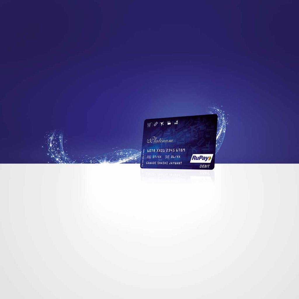 RuPay Platinum Debit Card Premium. Affluent. Inimitable. Assured. Rewarding.