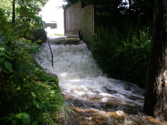 For example, generally Wessex Water drains are designed to cope with a 1 in 20 to a 1 in 30 year storm.