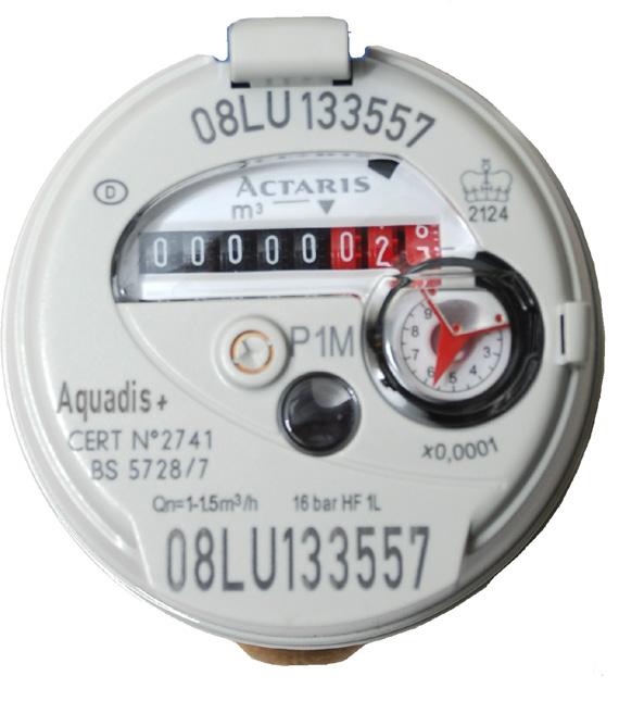 READING THE METER As soon as it s installed, your meter will be used to calculate your bill for both the water you use and your waste water services.