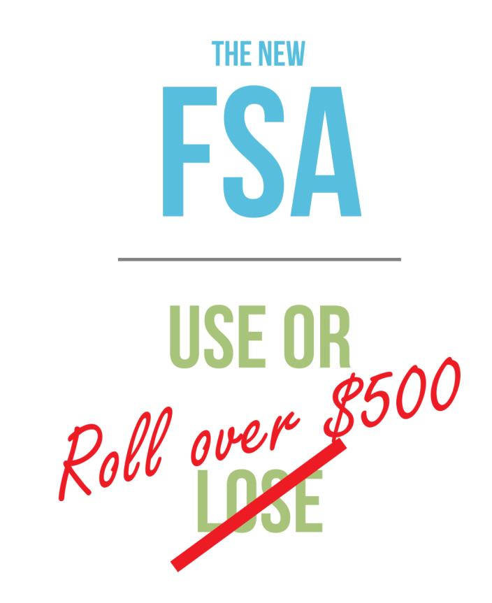 On October 31, 2013 the US Treasury Department modified its flexible spending account (FSA) use-it-or-lose-it provision to allow rollover of FSA funds.