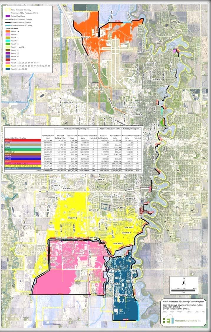 Comprehensive Plan Developed in Fall 2011/Winter 2012 Certifiable Protection From the Effective Floodplain (39.