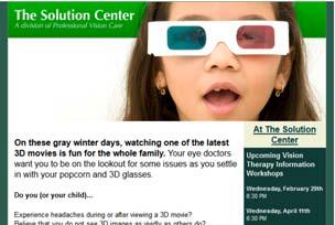 EMAIL Opened: 1161 Subject: Your 3D Vision and An Invitation to a Special Event Patients